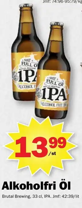 Pekås Alkoholfri ÖI erbjuda