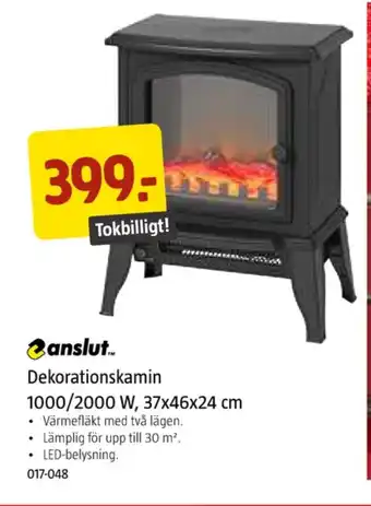 Jula Anslut dekorationsbrasa erbjuda