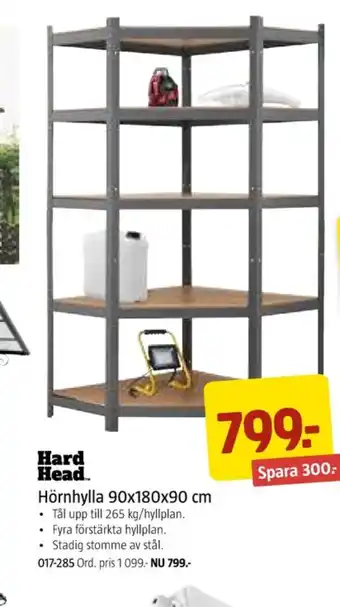 Jula Hard head lagerhyllor erbjuda