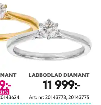 Albrekts Guld Labbodlad diamant erbjuda