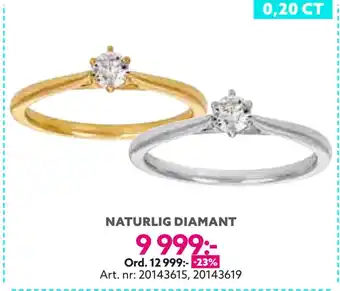 Albrekts Guld Naturlig diamant erbjuda