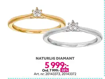 Albrekts Guld Naturlig diamant erbjuda