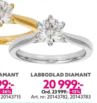 Albrekts Guld Labbodlad diamant erbjuda