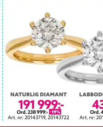 Albrekts Guld Naturlig diamant erbjuda