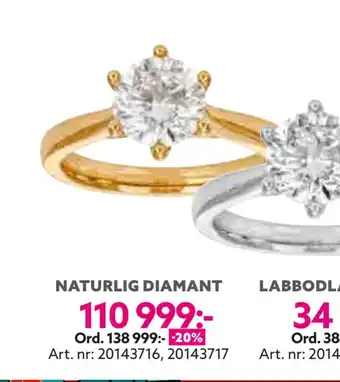 Albrekts Guld Naturlig diamant erbjuda