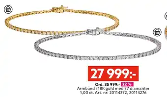 Albrekts Guld Armband erbjuda