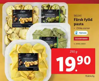 Lidl Färsk fylld pasta erbjuda