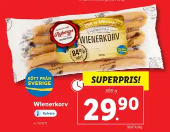 Lidl Wienerkorv erbjuda