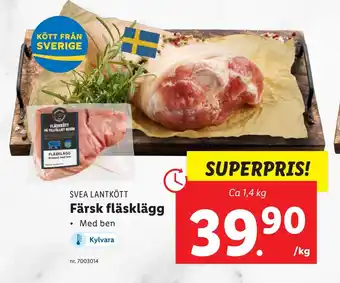 Lidl Färsk fläsklägg erbjuda