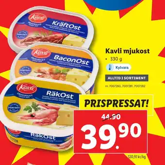 Lidl Kavli mjukost erbjuda