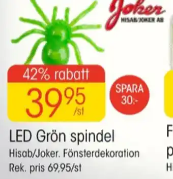 EKO Joker halloween tillbehör erbjuda