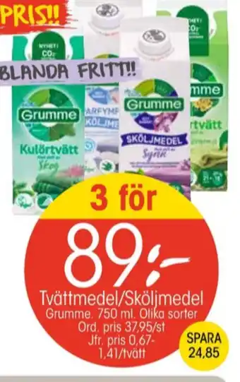 EKO Grumme tvättmedel flytande erbjuda