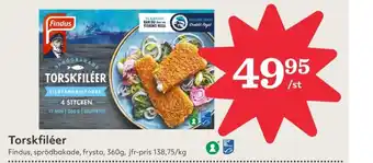 Hemköp Findus torskfilé panerad erbjuda