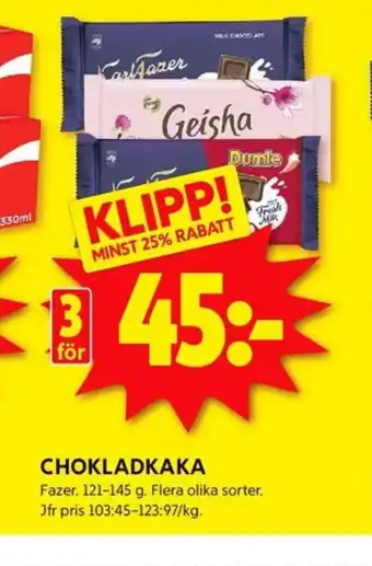 Dumle chokladkaka