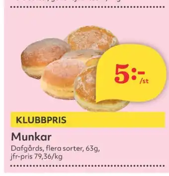 Hemköp Dafgårds butiksbakat kaffebröd erbjuda