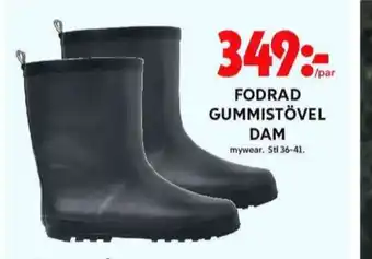 ICA Maxi Mywear gummistövlar erbjuda
