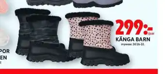 ICA Maxi Mywear barnstövlar erbjuda