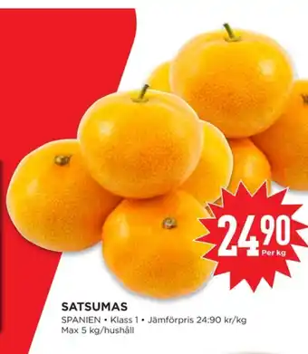 Willys Hemma Satsumas erbjuda