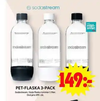ICA Maxi Sodastream flaskor erbjuda