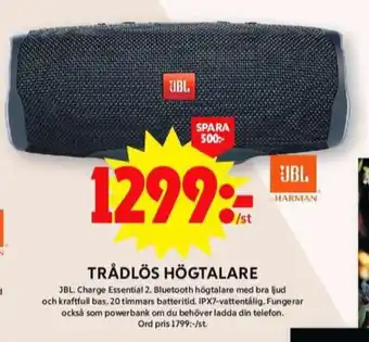 ICA Maxi Jbl högtalare erbjuda