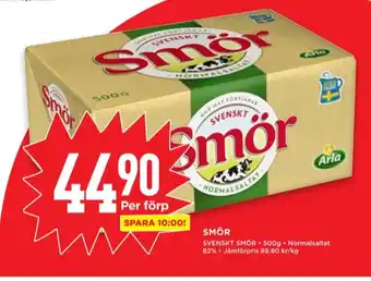 Willys Svenskt smör erbjuda