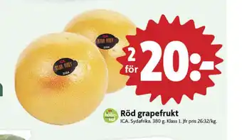 ICA Nära Ica grapefrukt erbjuda