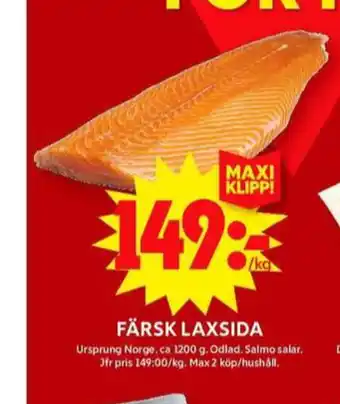 ICA Maxi Danish crown lax erbjuda