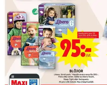 ICA Maxi Comfort blöjor erbjuda