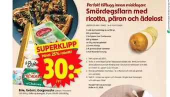 ICA Supermarket President brie erbjuda