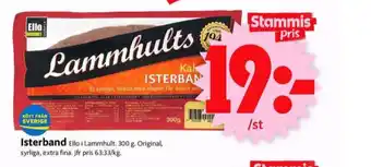 ICA Supermarket Lammhults isterband erbjuda