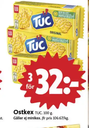 ICA Nära Tuc smörgåskex erbjuda