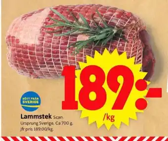 ICA Supermarket Scan lammstek erbjuda