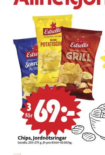 ICA Nära Estrella chips erbjuda
