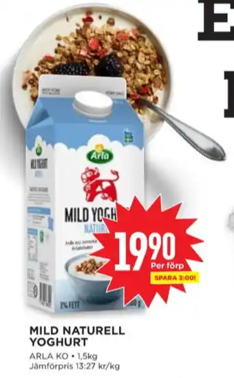 Willys Arla yoghurt erbjuda