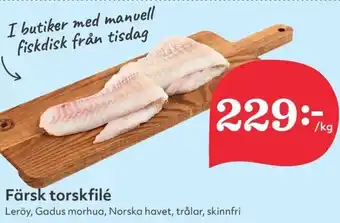 Hemköp Färsk torskfilé erbjuda