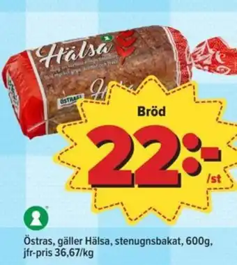 Östenssons Bröd erbjuda