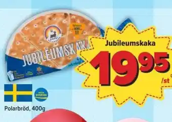 Östenssons Jubileumskaka erbjuda