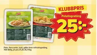 Östenssons Potatisgratäng erbjuda
