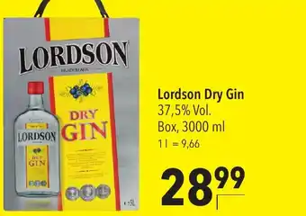 Citti Lordson Dry Gin erbjuda