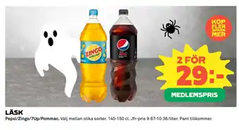 Coop Läsk erbjuda