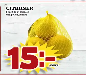 Din Mat Citroner erbjuda