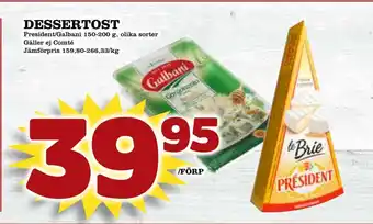 Bonum Matmarknad Dessertost erbjuda