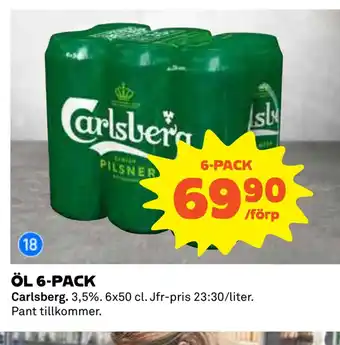 Coop Daglivs Öl 6-pack erbjuda