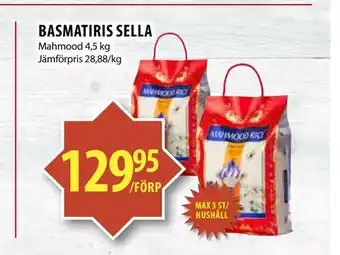 Matvärlden Tensta Basmatiris sella erbjuda