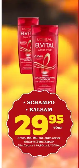 Bonum Matmarknad Schampo • balsam erbjuda
