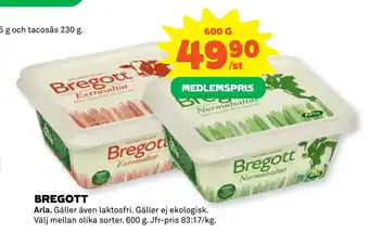 Coop Daglivs Bregott erbjuda