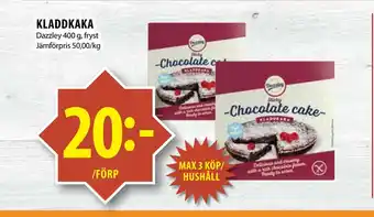 Matvärlden Tensta Kladdkaka erbjuda