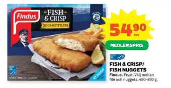 Coop Daglivs Fish & crisp/ fish nuggets erbjuda
