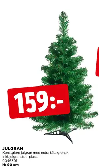 Jem&Fix Julgran erbjuda