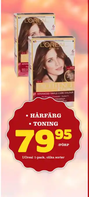 Din Mat Hårfärg • toning erbjuda